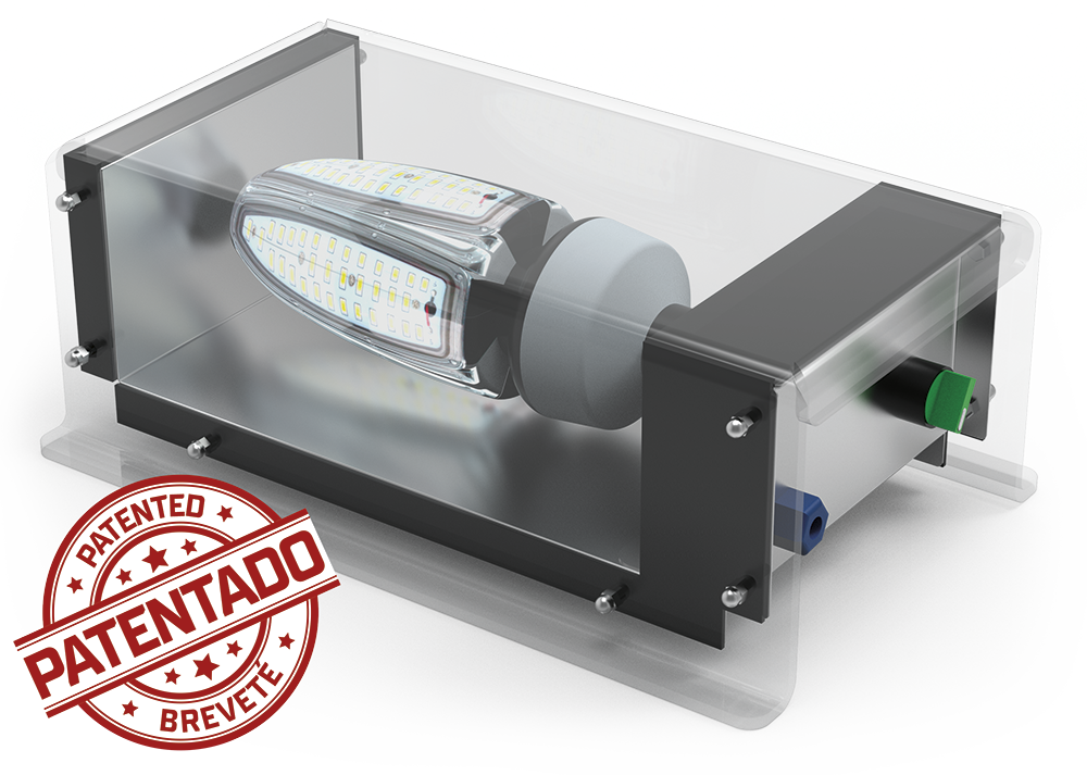 Detector de anisakis 400x248x155 mm.