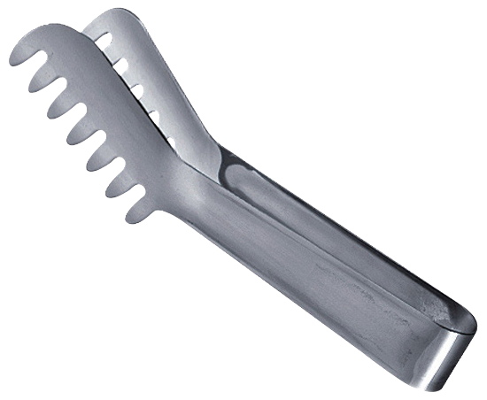 Pinza para espaguetis acero inox 200 mm.