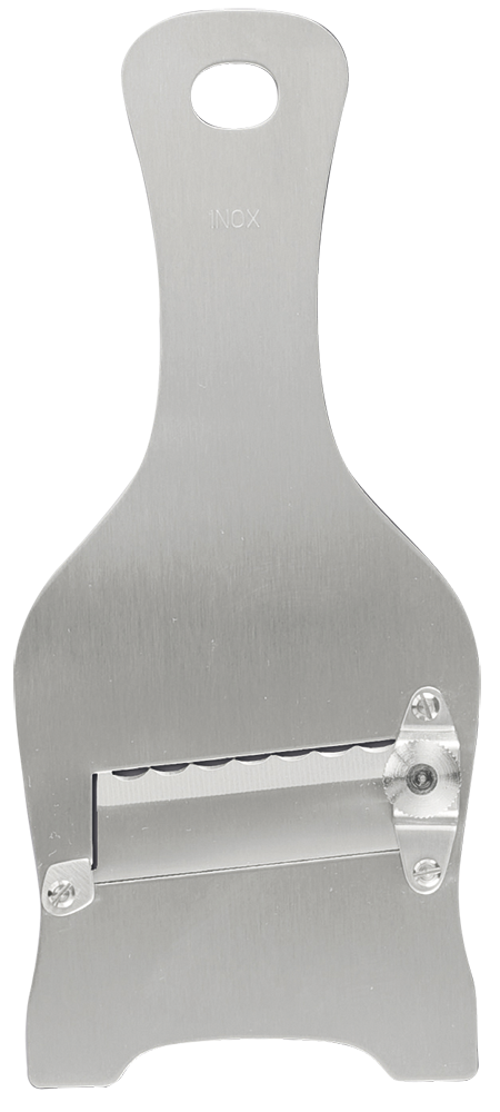 Laminador de trufas acero inox 200x85x1,2 mm.