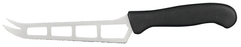 Cuchillo para queso tierno 140x35x1,6 mm.