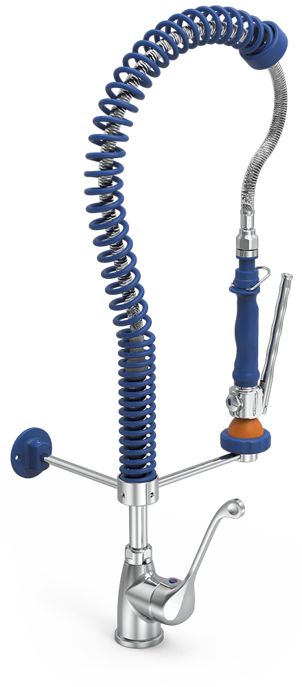 Grifo ducha extra-bajo Serie MN 450x600 mm.