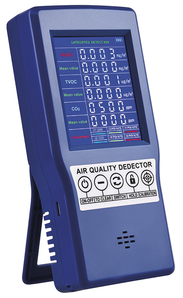 Monitor de calidad de aire detector CO2 66x25x137 mm.
