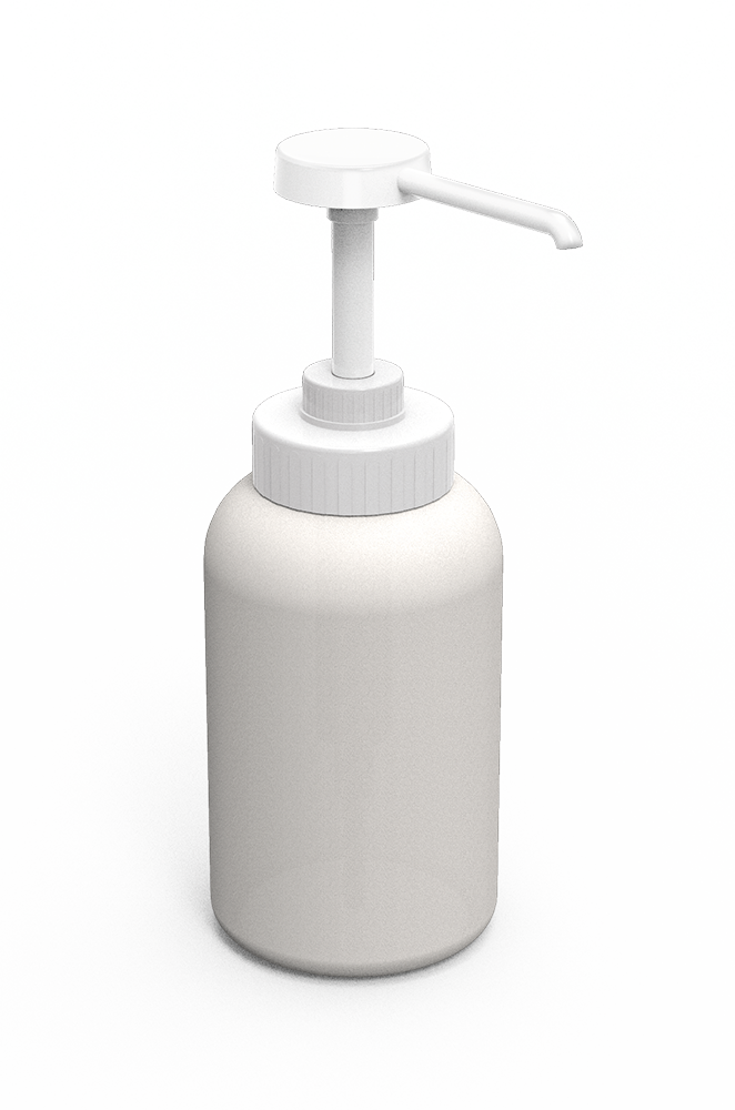 Dispensador de salsa con dosificador blanco 1,5 lts. (GN 1/9)