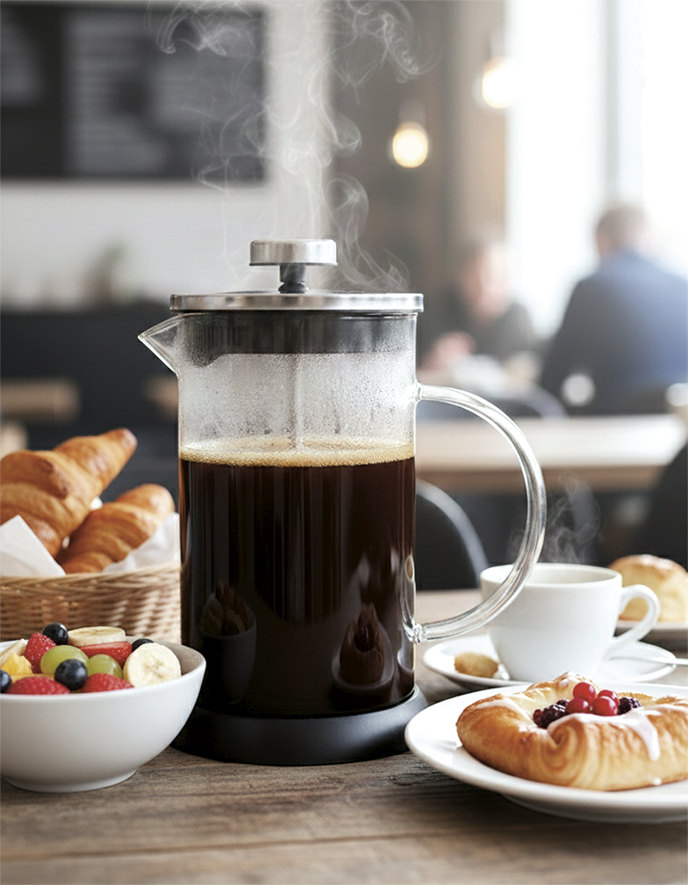 Cafetera de prensa francesa 600 ml. - Imagen 3